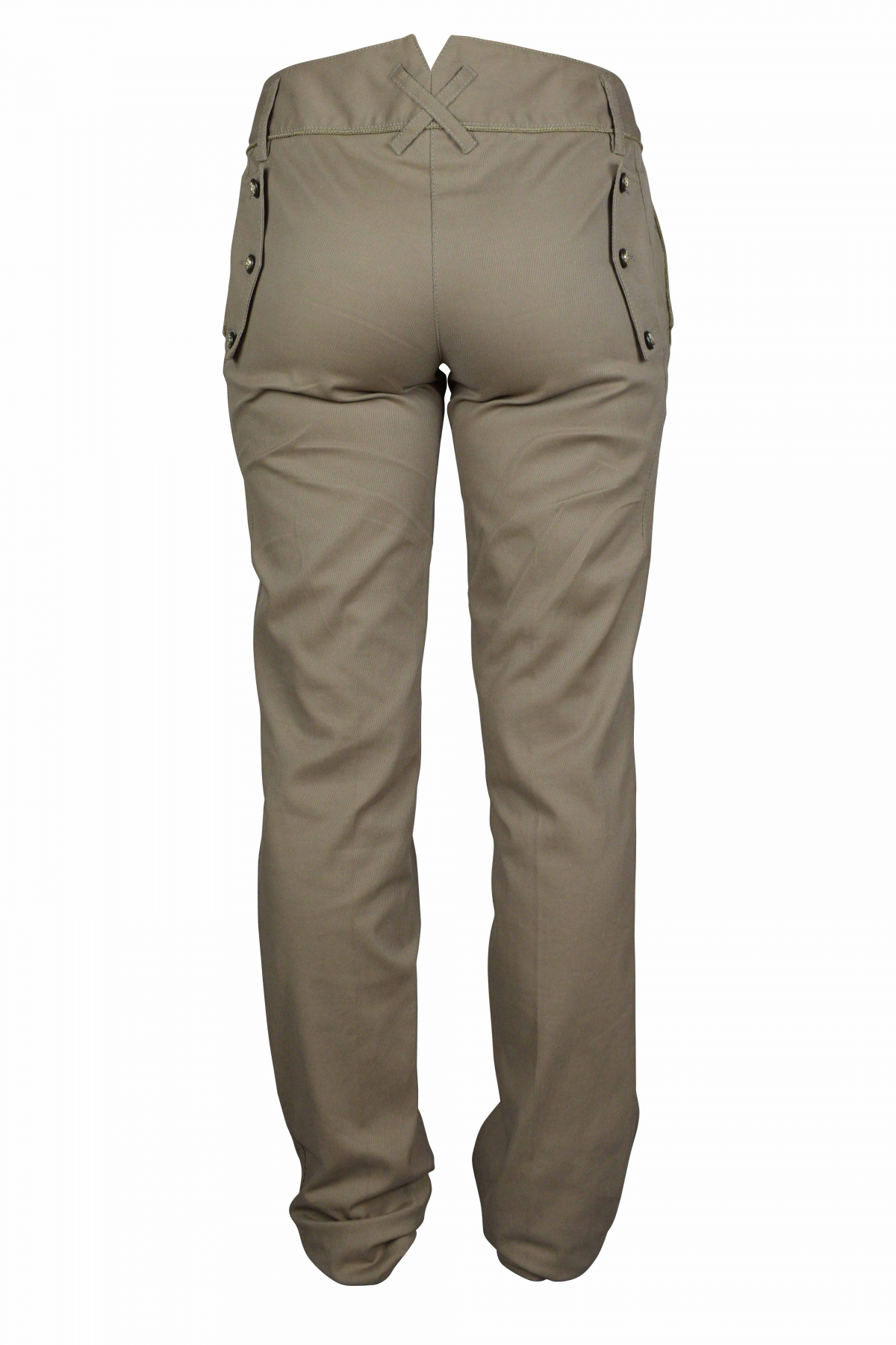 Pantalon Décontracté Homme Dolce & Gabbana Velours Marron - Tailles 28 à 34, Neuf Avec étiquettes