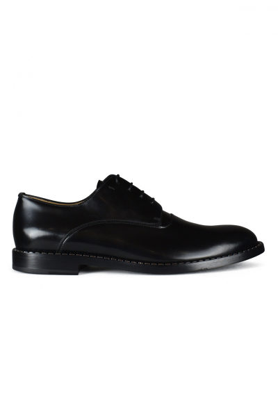 Mocasines de cuero negro Fendi.