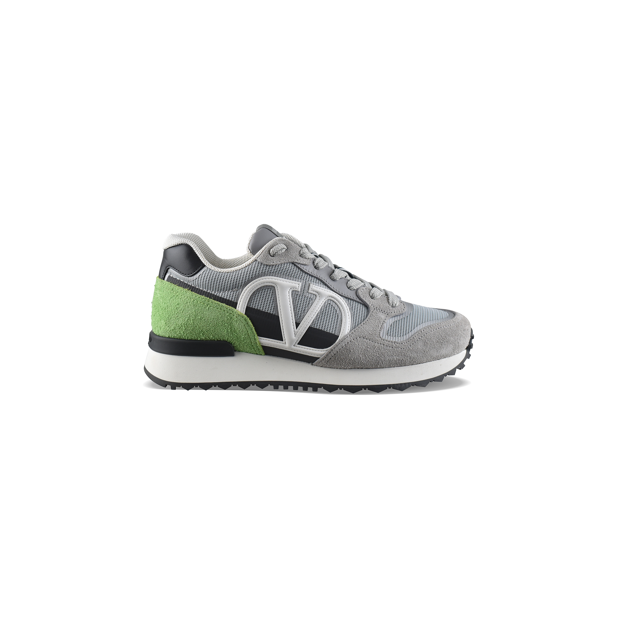 Lacets Valentino Garavani Vert Kaki Pour Sneakers Basses - Occasion