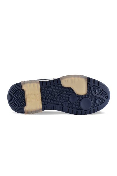 Sneakers Off-White Out of Office bianco e blu petrolio – suola