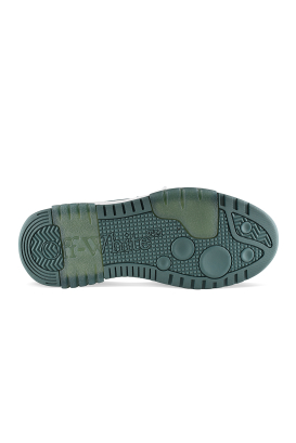 Sneakers Off-White Out of Office bianco e verde – suola