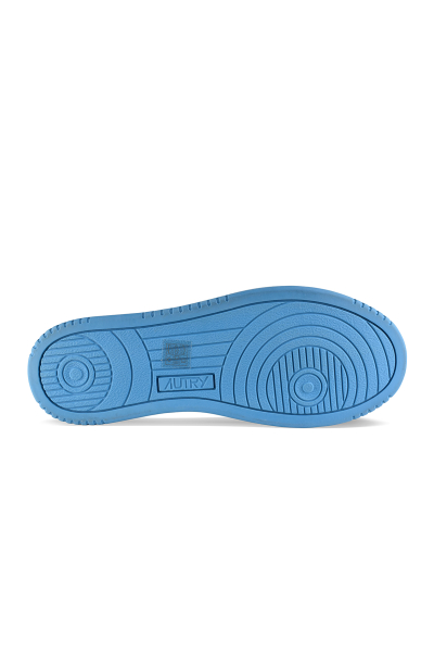 Sneakers Autry Medalist Mid bianco e blu – suola
