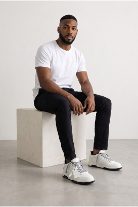 Sneakers Off-White Out of Office bianche – foto indossata